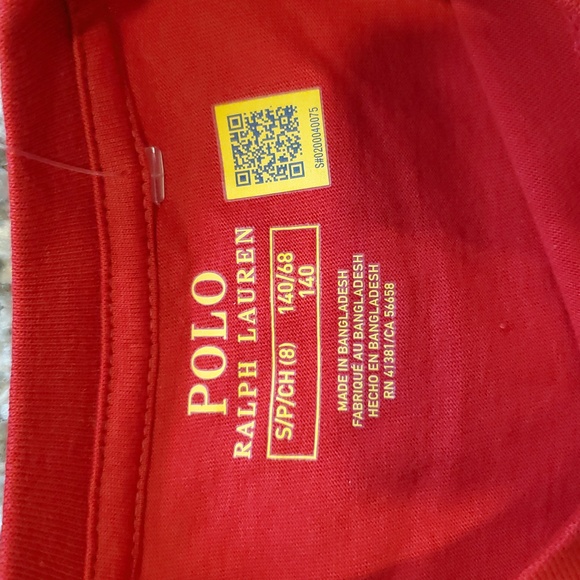 Polo Ralph Lauren Size S (8) Striped Tee - Picture 4 of 4